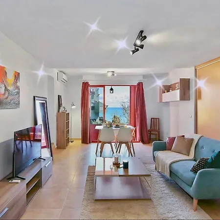 Appartement Red Wall/noble Series/little Prince/rose/sea *