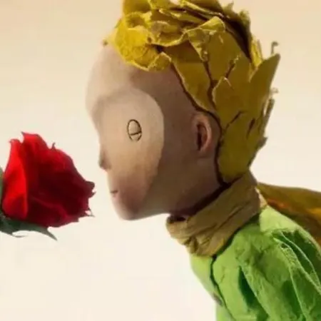 Appartement Red Wall/noble Series/little Prince/rose/sea *